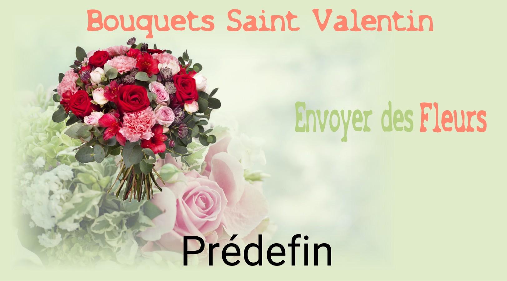 Roses de Saint-Valentin livrées à Prédefin